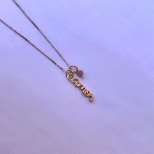 colar amor rodonita